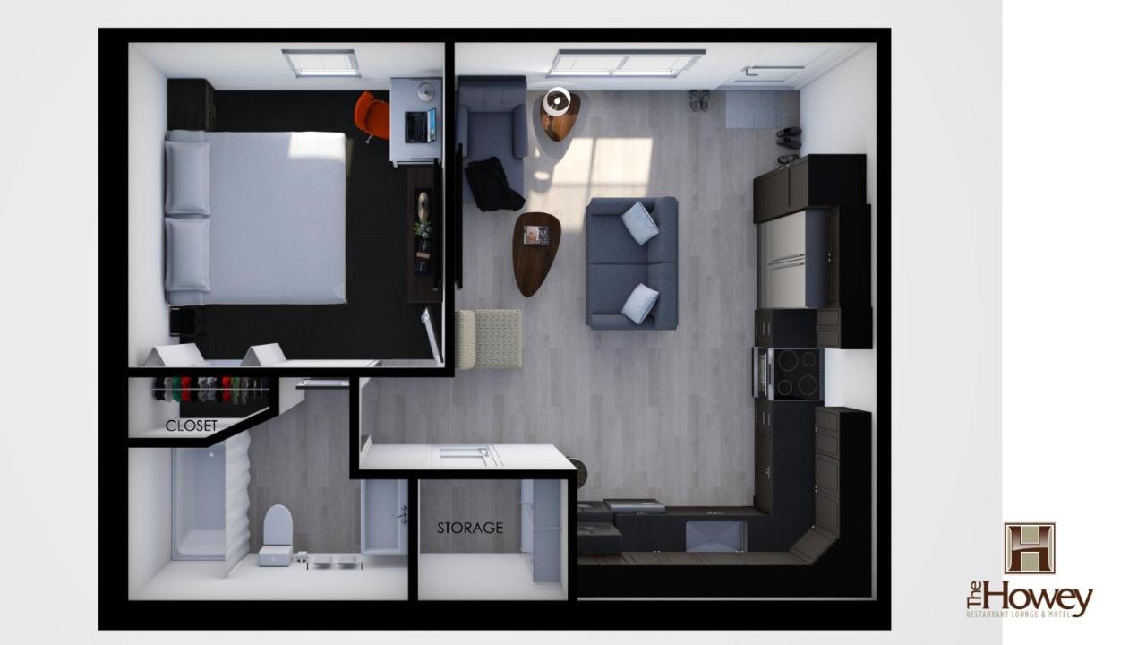Howey Bay Motel เรดเลค ภายนอก รูปภาพ