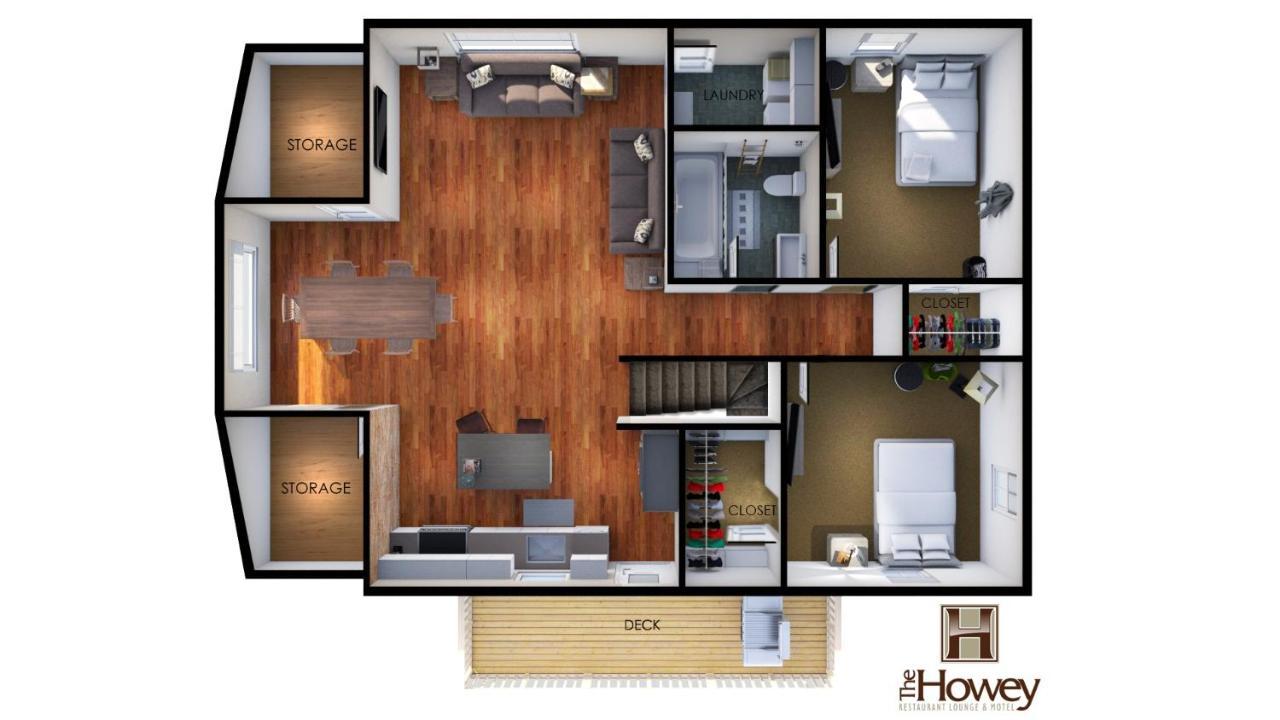 Howey Bay Motel เรดเลค ภายนอก รูปภาพ