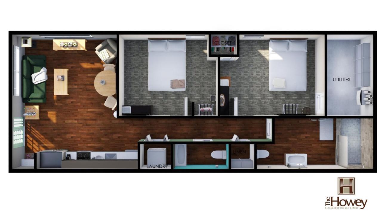 Howey Bay Motel เรดเลค ภายนอก รูปภาพ